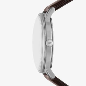 Relógio Emporio Armani Masculino em Couro Marrom AR11672B1