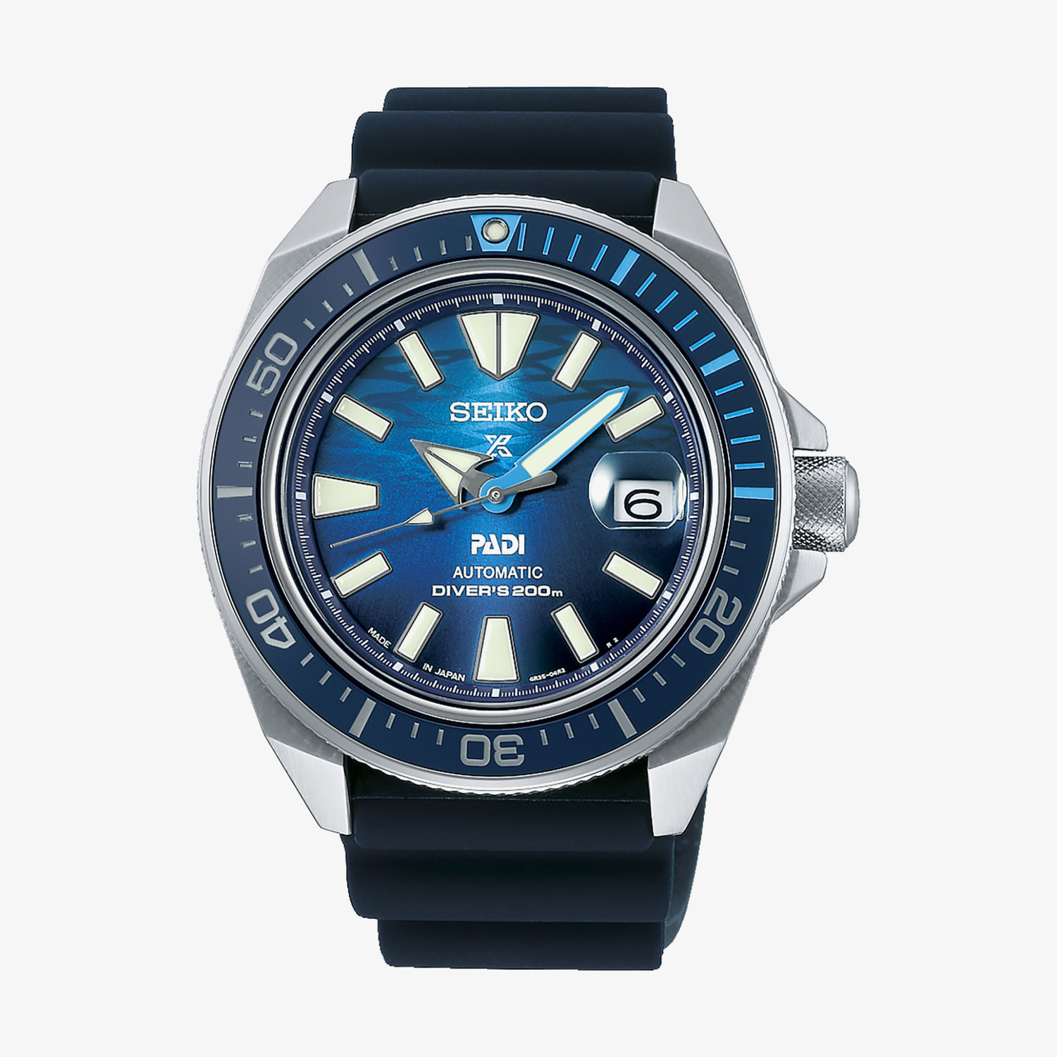 Relógio Seiko Prospex Automático Masculino em Silicone Azul