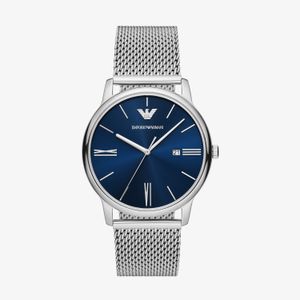 Relógio Emporio Armani Minimalist Masculino em Aço Prateado AR11571B1