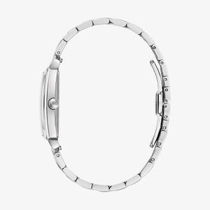 Relógio Bulova Frank Sinatra Retangular Masculino em Aço 96B461