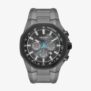 Relógio Orient Solartech Crono Masculino Em Aço MYSSC017