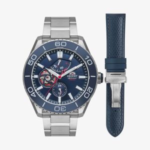 Relógio Orient Automático Superior Masculino Em Aço YN8SS002