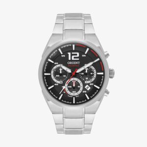 Relógio Orient Solartech Crono Masculino Em Aço MBSSC257