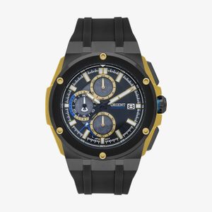 Relógio Orient Solartech Crono Masculino Em Silicone MTSPC013