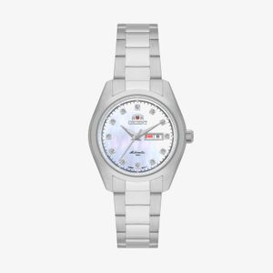 Relógio Orient Automático Feminino Em Aço NH6SS002