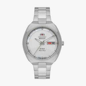 Relógio Orient Automático Feminino 3 Estrelas Em Aço F49SS028L