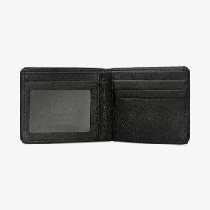 Carteira Masculina em Couro Preto