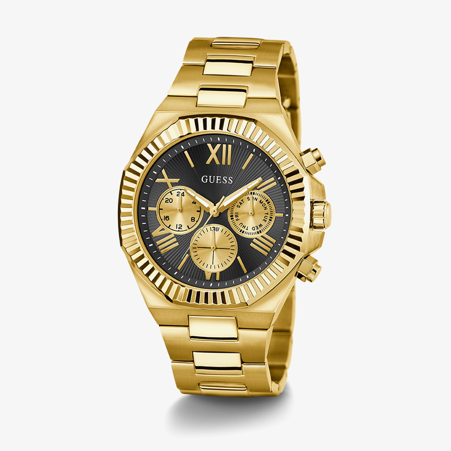 Relógio Guess Masculino em Aço Dourado GW0703G5 | MONTE CARLO