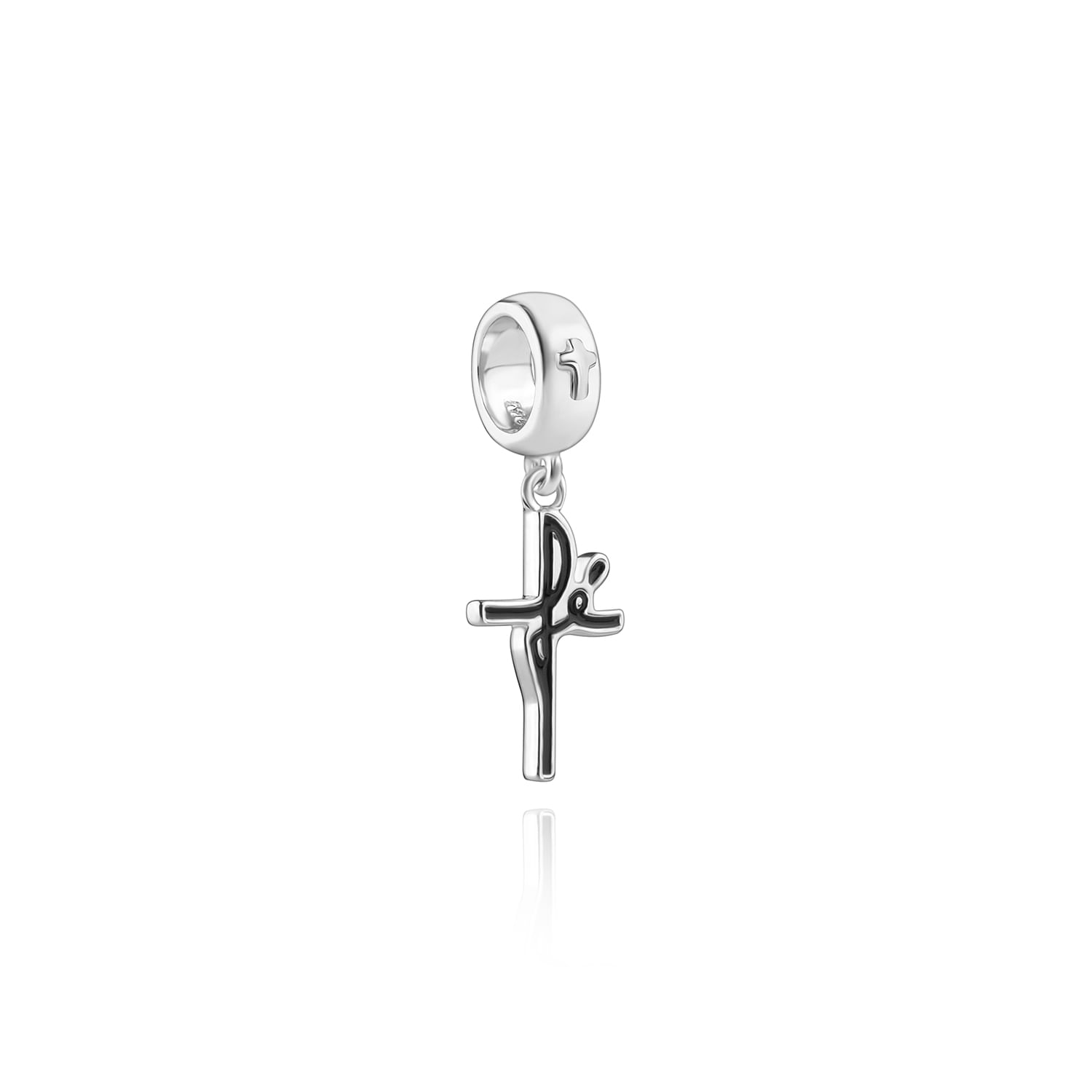 Charm Fé em Prata 925