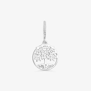 Charm Árvore dos Sonhos Cravejado em Prata 925