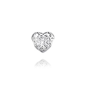 Charms Ramos de Amor em Prata 925