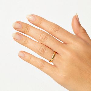 Aliança em Ouro Amarelo 18k - 3 mm