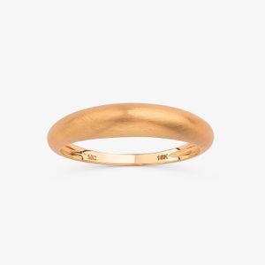 Anel Bombe em Ouro Rosé 18k - 4,15 mm