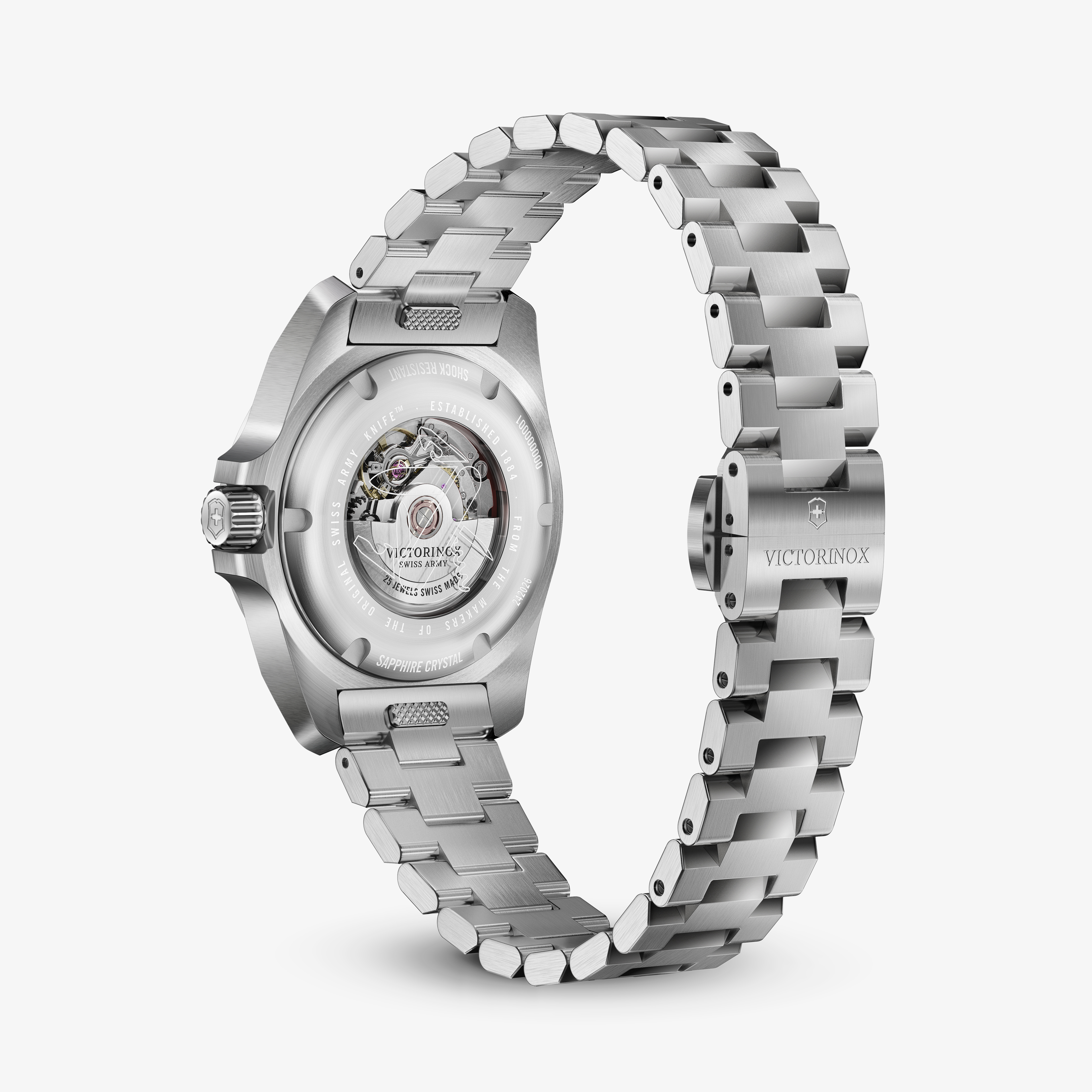 Relógio Victorinox Inox Feminino em Aço Prateado 242026 | MONTE CARLO