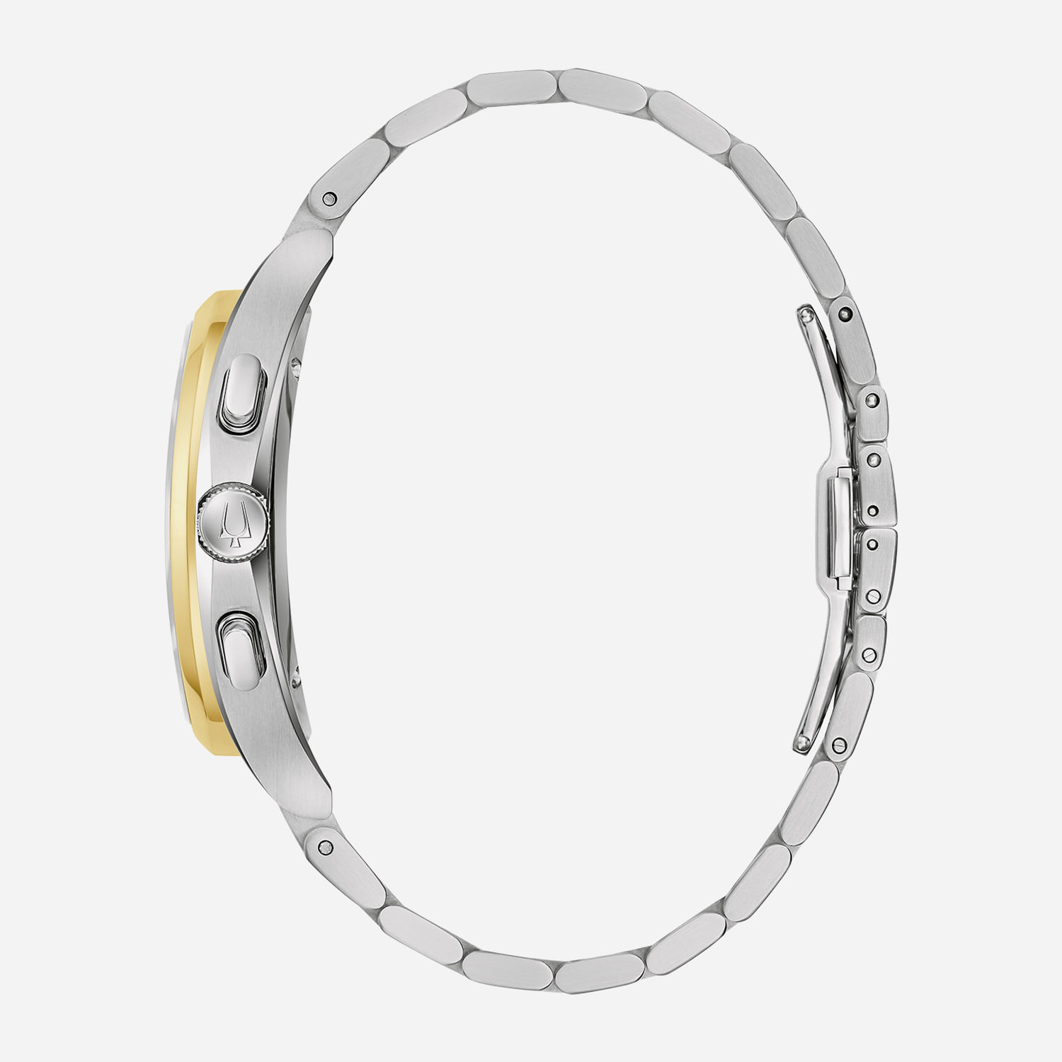 Relógio Bulova Curv Cronógrafo Masculino em Aço Bicolor 98A301
