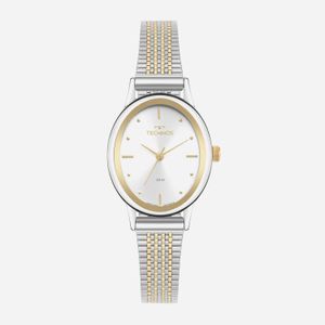 Relógio Technos Feminino Oval em Aço Bicolor 2035MZE/1K