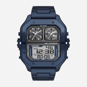 Relógio Diesel Masculino em Aço Azul DZ7464B1