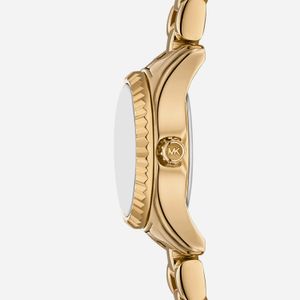 Relógio Michael Kors Mini Lexington Feminino em Aço Dourado MK4862/1DN