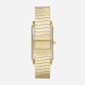 Relógio Skagen Feminino Hagen em Aço Dourado e Madrepérola SKW3169