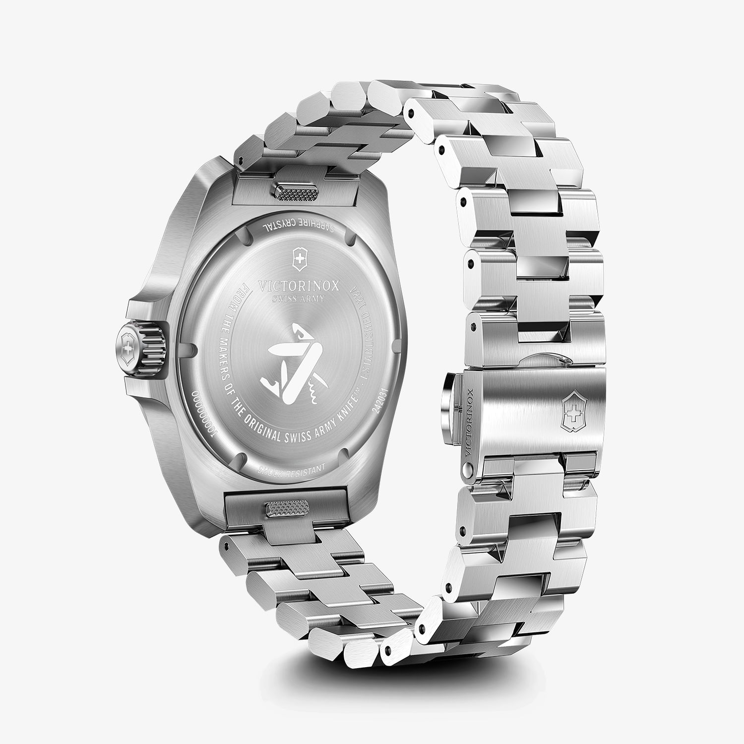 Relógio Victorinox Inox Masculino em Aço Prateado 242031 | MONTE CARLO