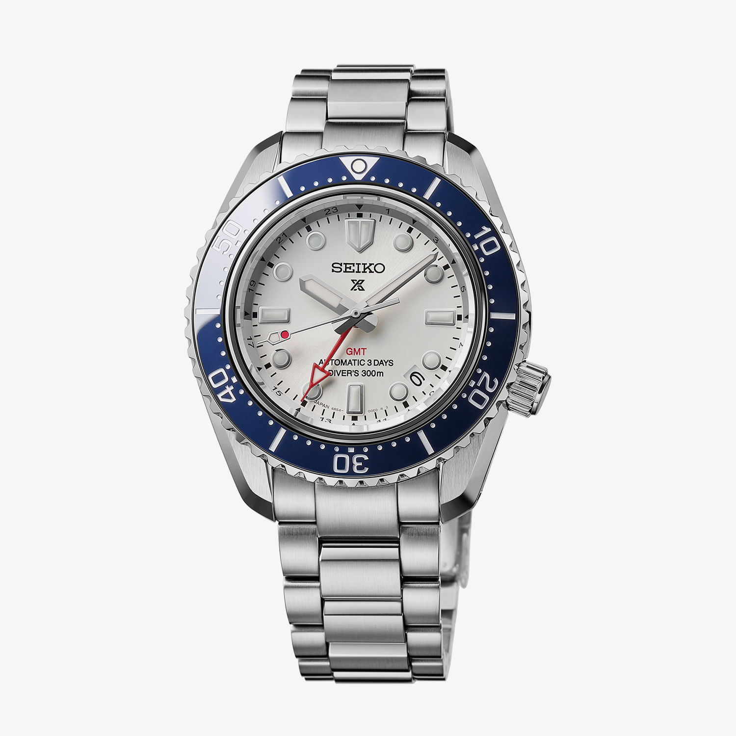 シロ Seiko Prospex SBEJ029 / SPB519 Diver 1965 GMT Edição Comemorativa
