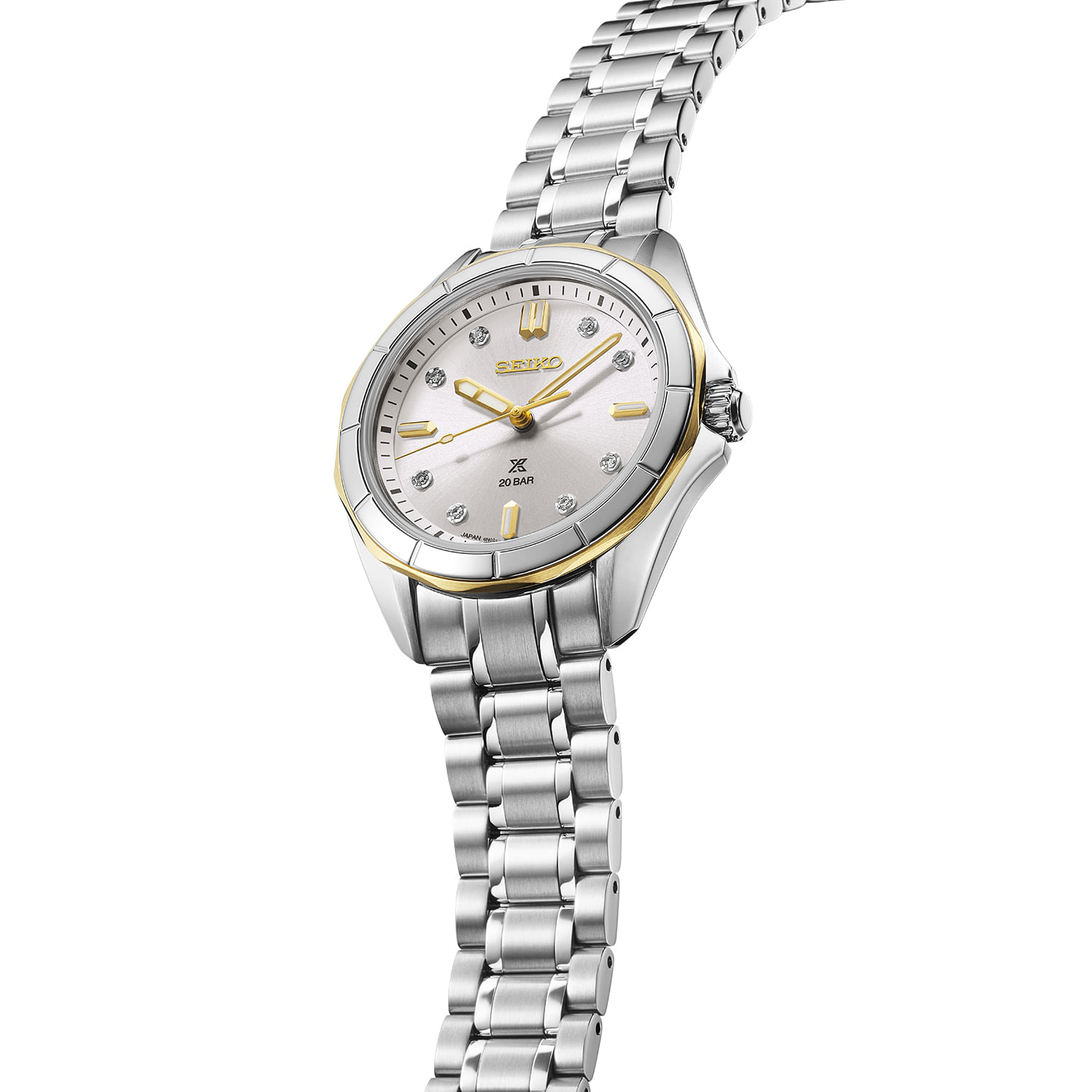 Relógio Seiko Prospex Feminino em Aço Bicolor SUR618J1 | MONTE CARLO