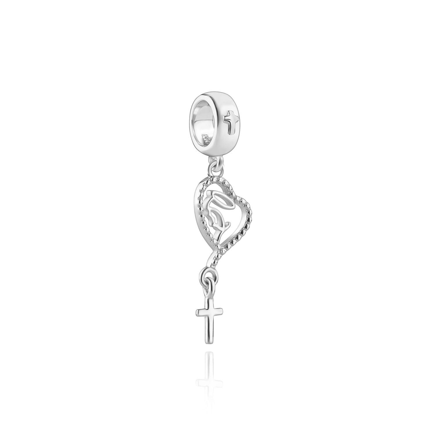 Charm Nossa Senhora em Prata 925