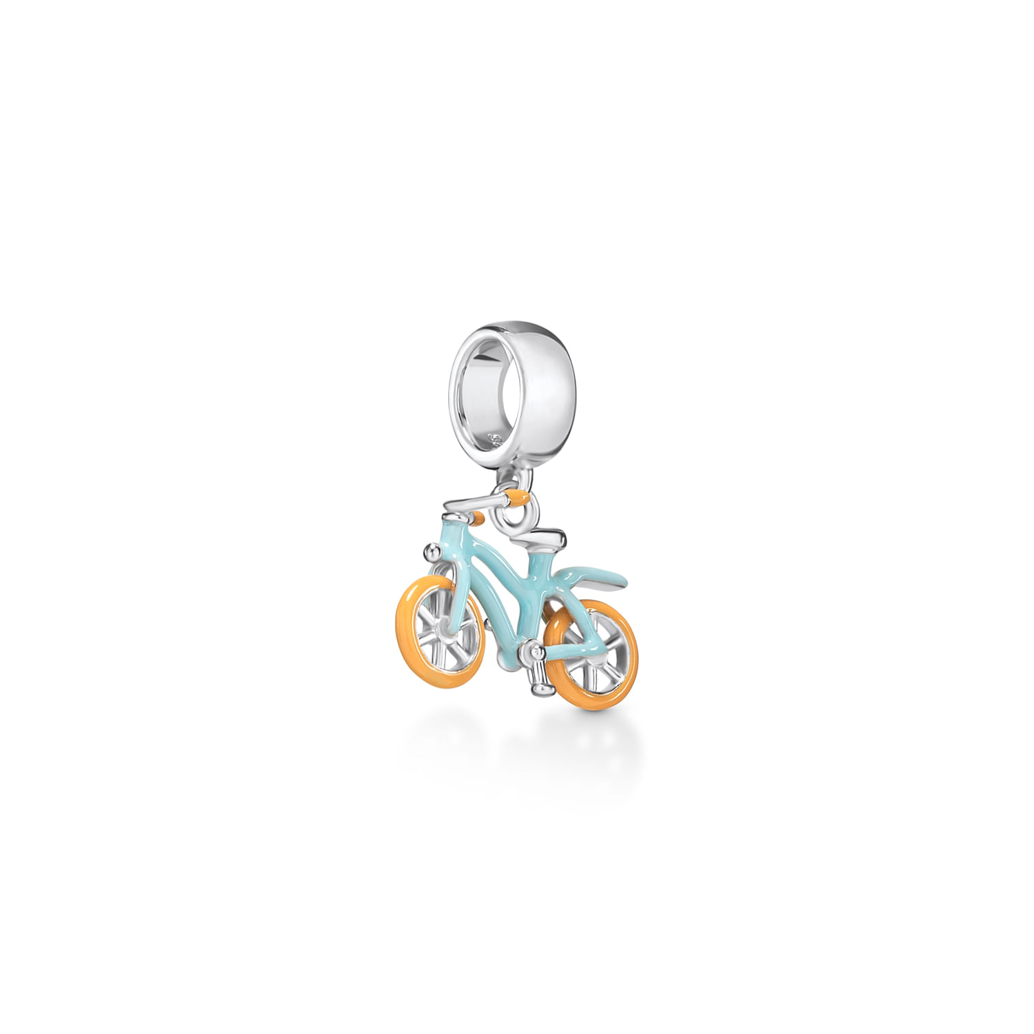 Charm Bicicleta em Prata 925