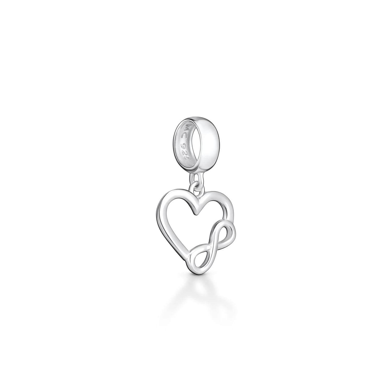 Charm Amor Infinito em Prata 925