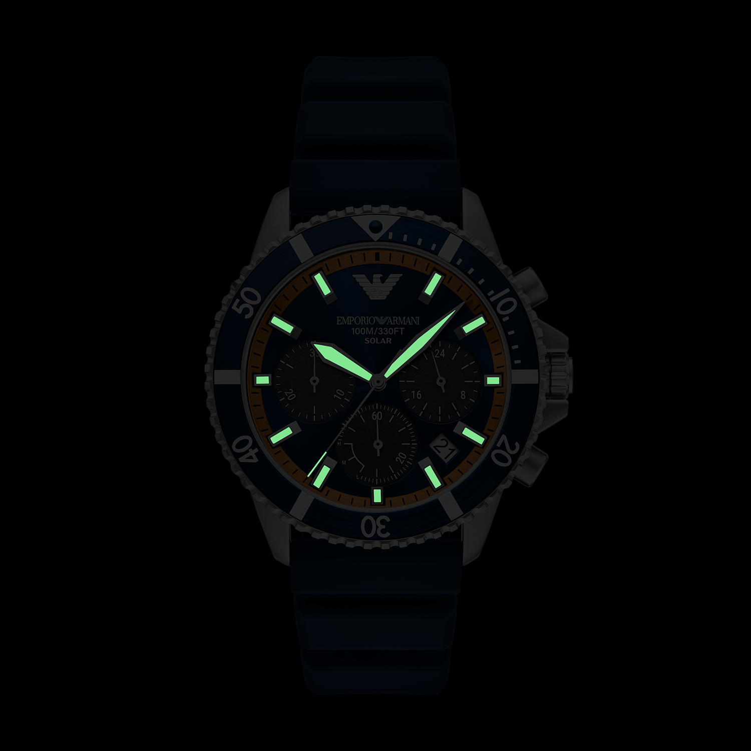 Relógio Empório Armani World Explorer Masculino Prata Ar11696B1