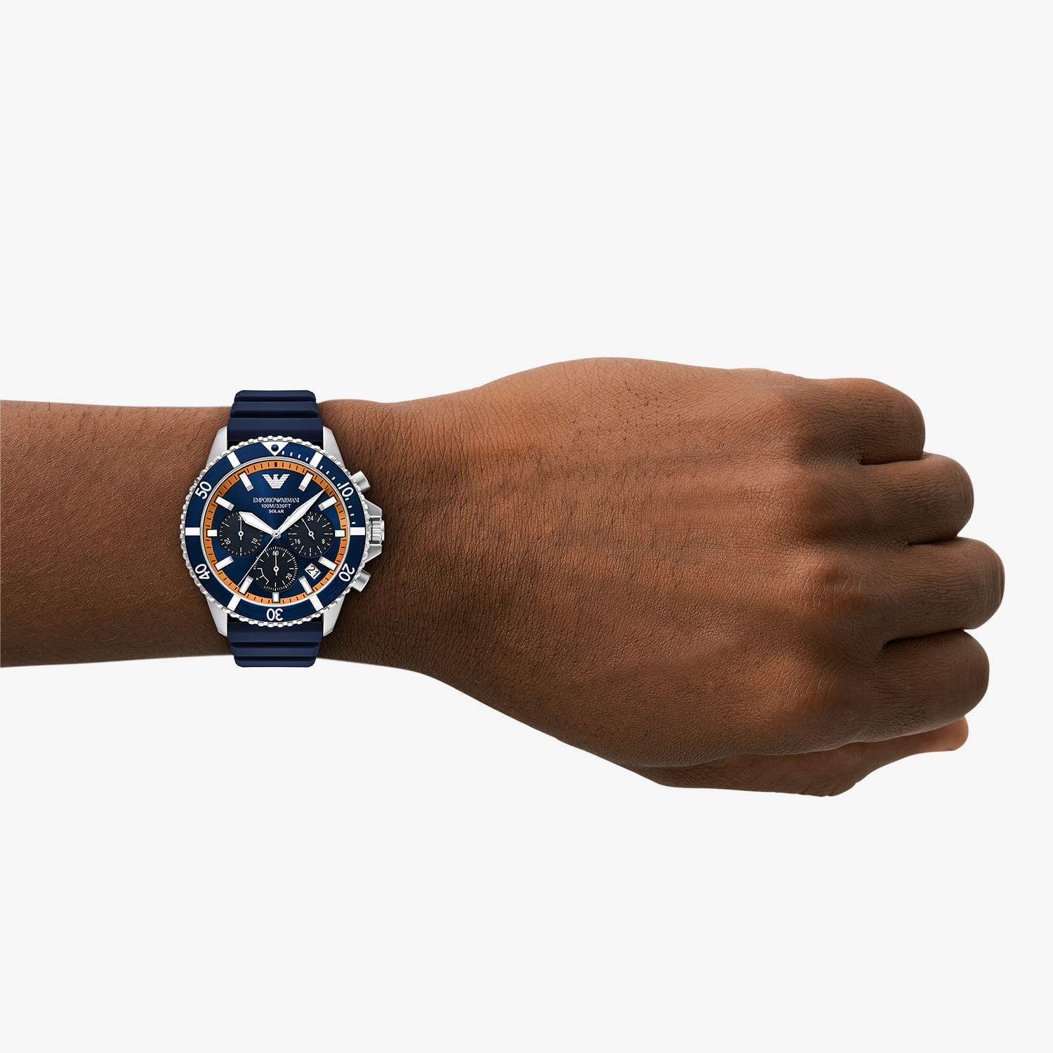 Relógio Empório Armani World Explorer Masculino Prata Ar11696B1