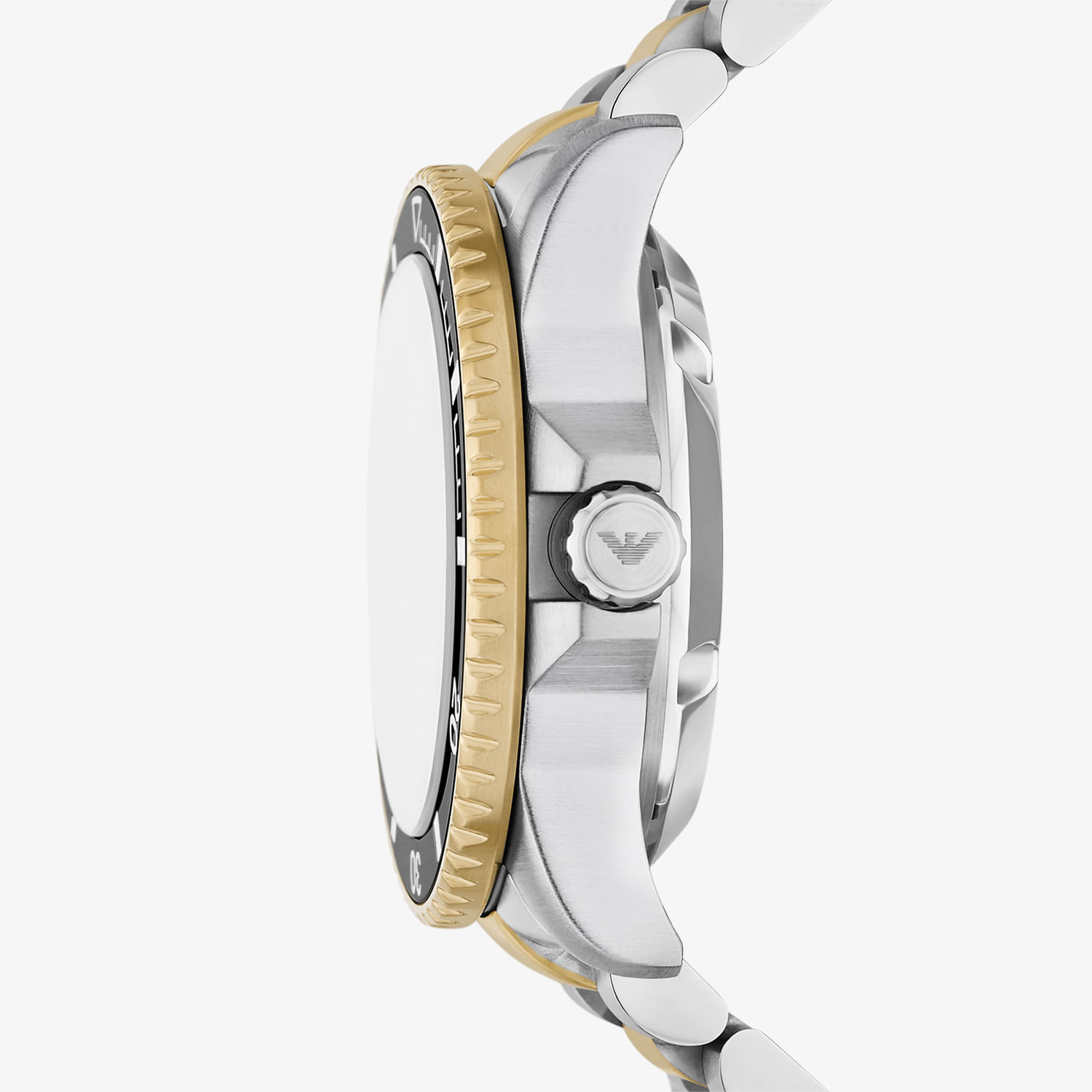 Relógio Empório Armani Sea Explorer Masculino Bicolor Ar60089B1