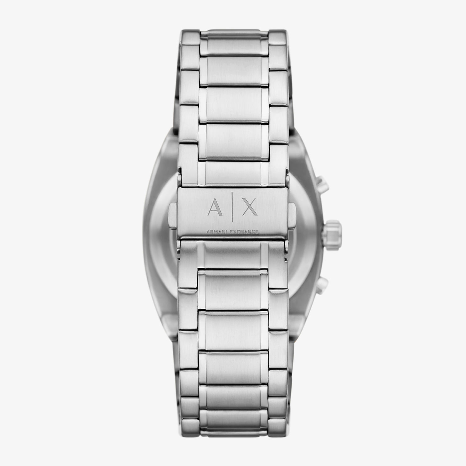Relógio Armani Exchange Masculino cronógrafo em Aço Prateado